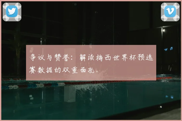 争议与赞誉：解读梅西世界杯预选赛数据的双重面孔。
