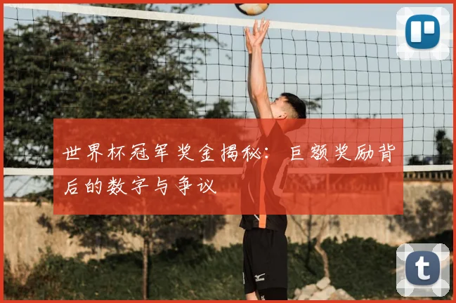 世界杯冠军奖金揭秘:巨额奖励背后的数字与争议