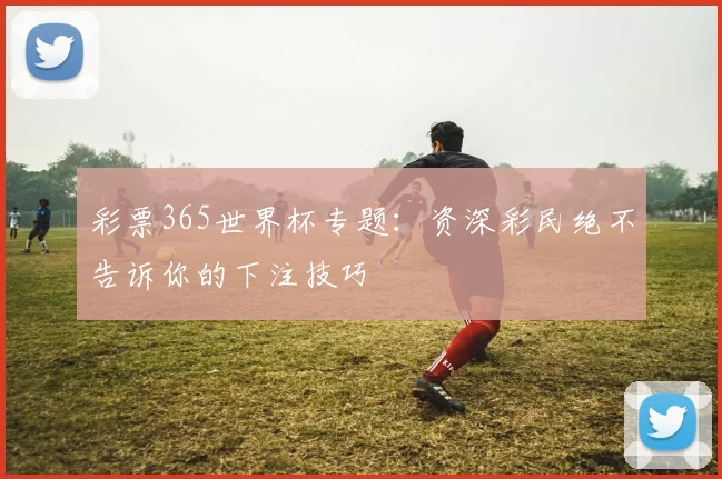 彩票365世界杯专题：资深彩民绝不告诉你的下注技巧